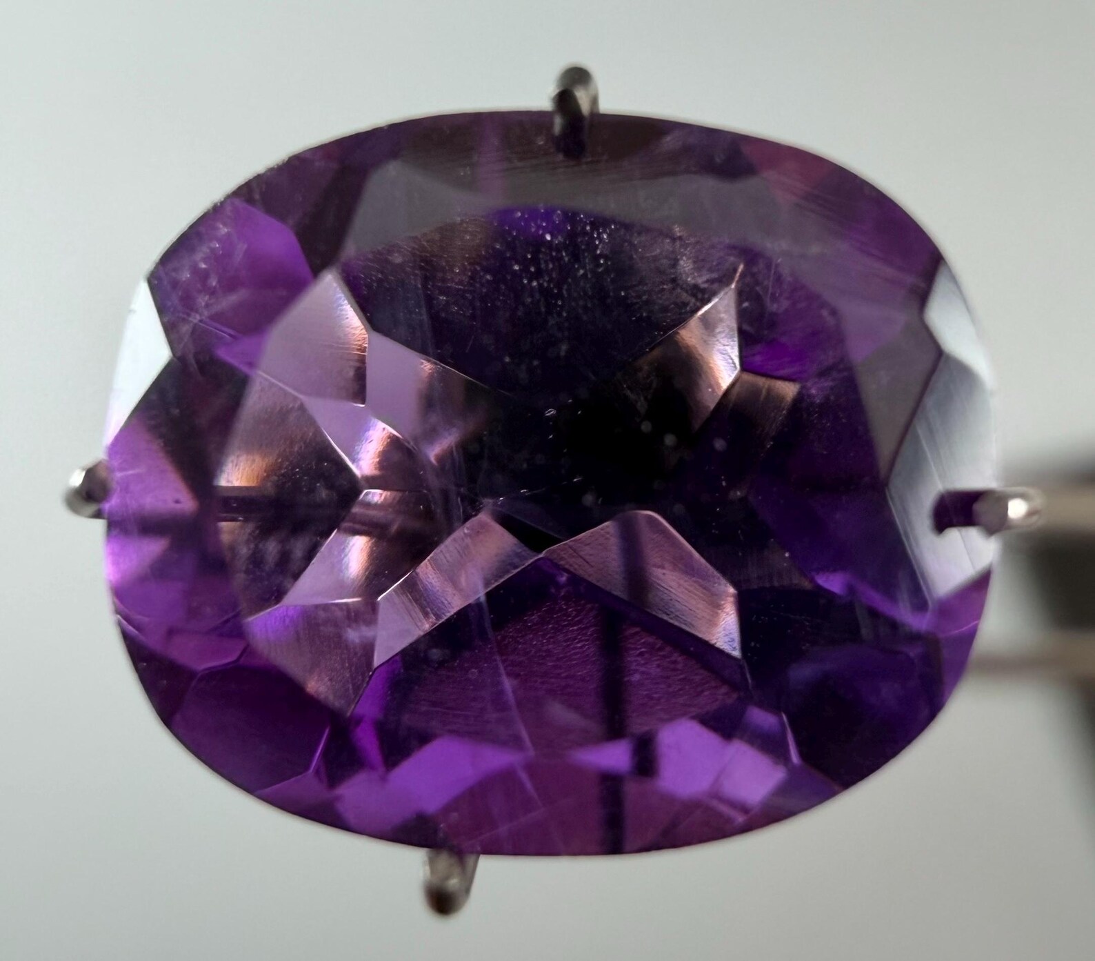 3.84 ct Purple Amethyst — exact Etsy listing photograph