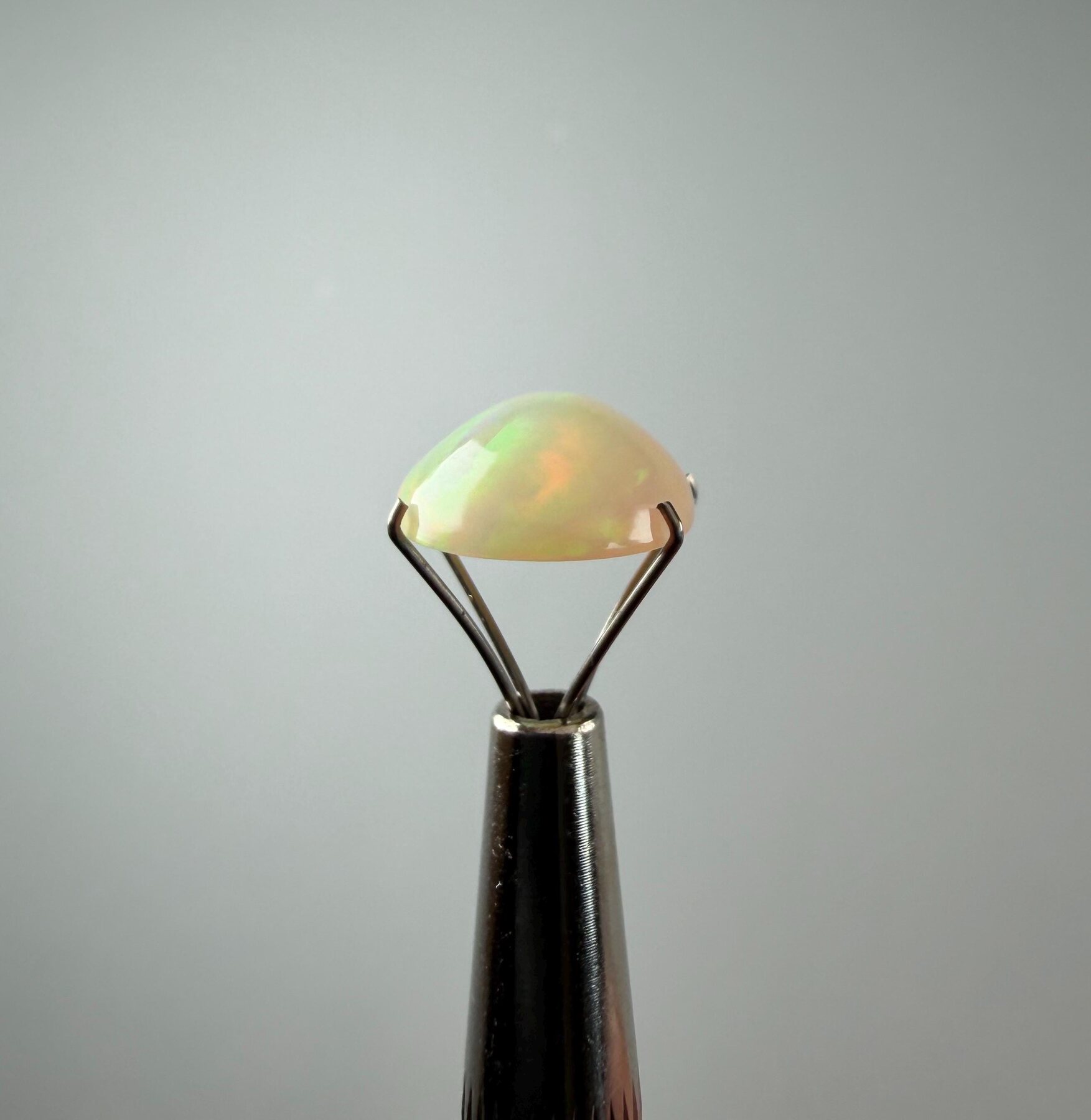 Ethiopian Welo Opal 3.98 ct Oval Cabochon with Play of Color, view 8 of 8