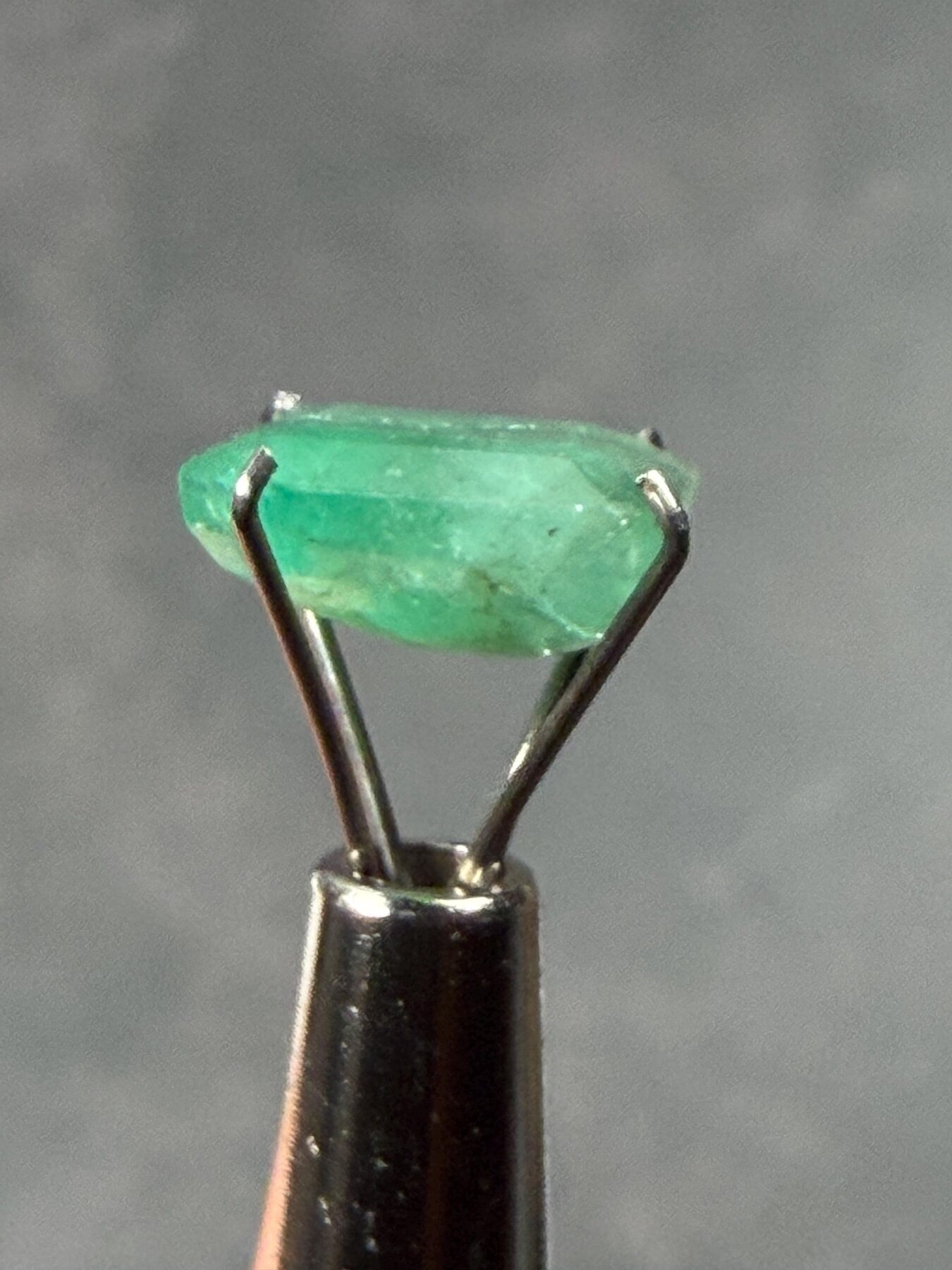 Emerald 2.85 ct Rectangular Cut Green Loose Gemstone, view 8 of 8