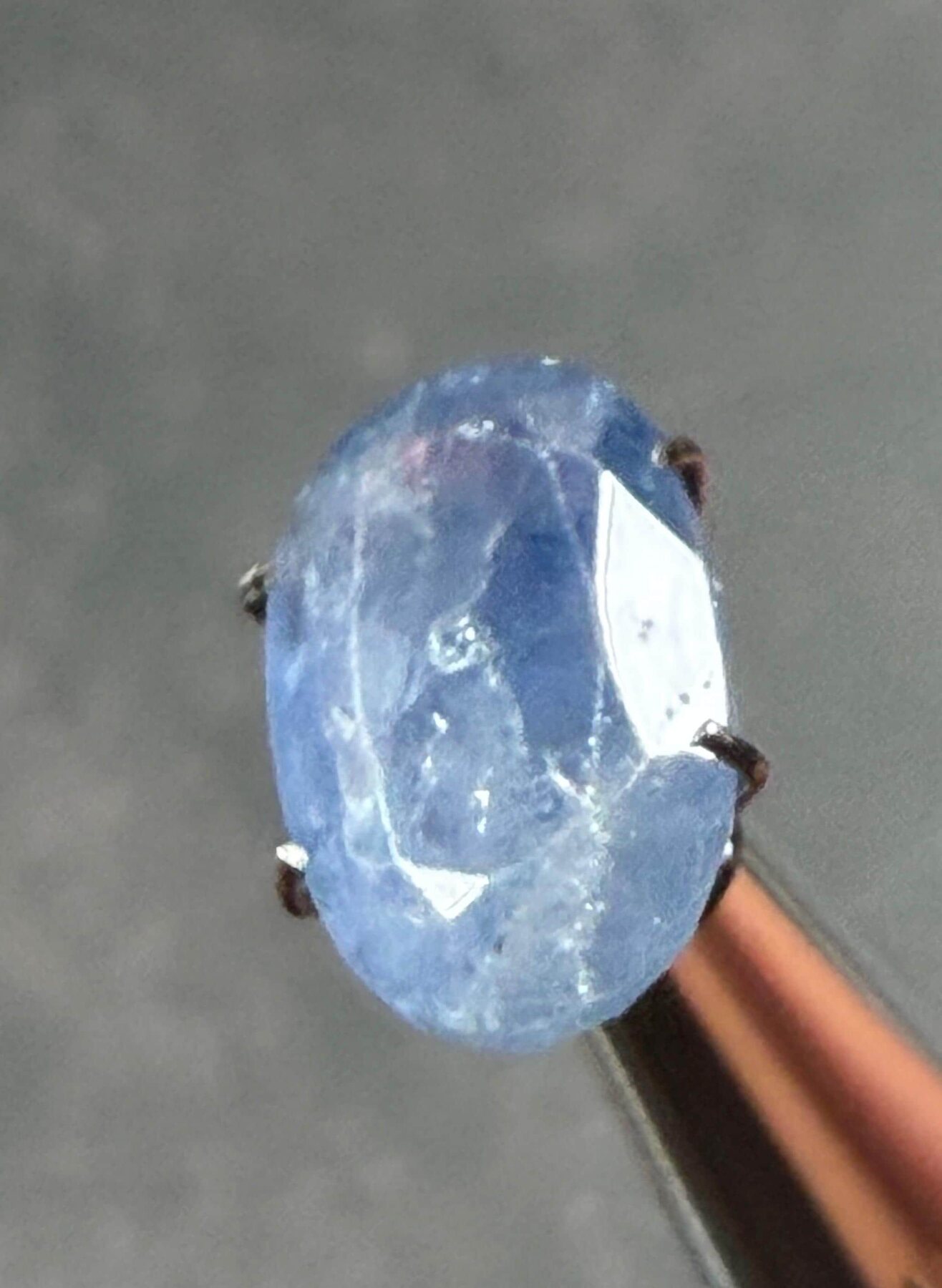 Blue Sapphire 4.51 ct Oval Faceted Loose Gemstone, view 5 of 9