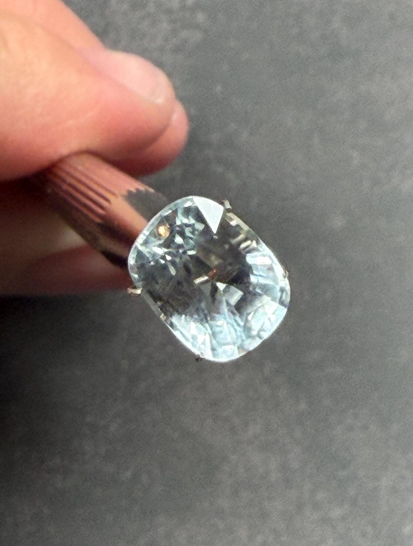 Aquamarine 4.53 ct Cushion Cut Loose Gemstone, view 5 of 8